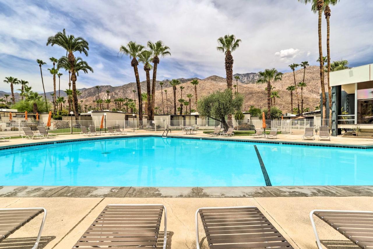 Mid-Century Palm Springs Bungalow With Patio! Exterior photo